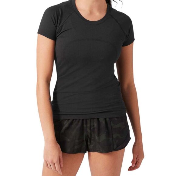 Lululemon Swiftly Tech Short-Sleeve Shirt 2.0 *Black - Picture 1 of 8